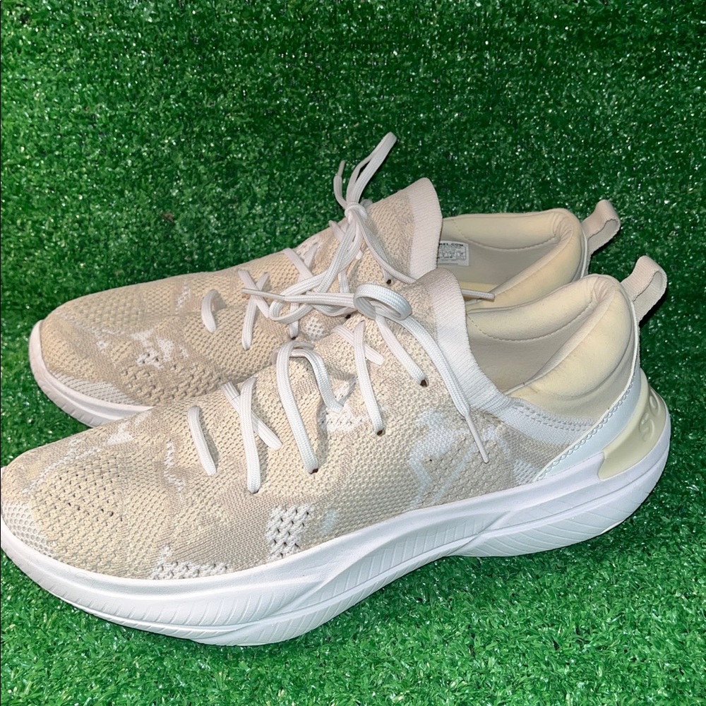 SOREL Cream EXPLORER BLITZ STRIDE Lace Up SNEAKERS  10